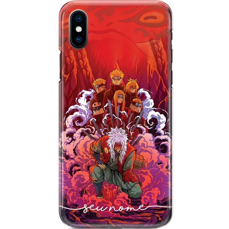 Capa Silicone NetCase Chapada Nome Coleção Naruto - Jiraya