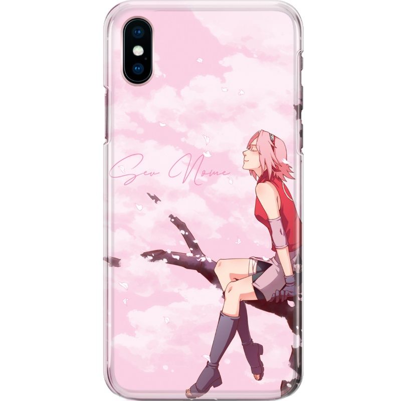 Capa Silicone NetCase Chapada Nome Coleção Naruto - Sakura