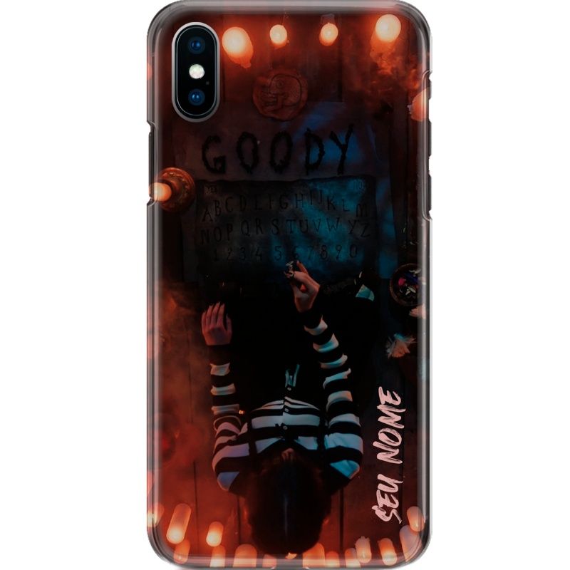 Capa Silicone NetCase Chapada Nome Coleção Wandinha - Ouija