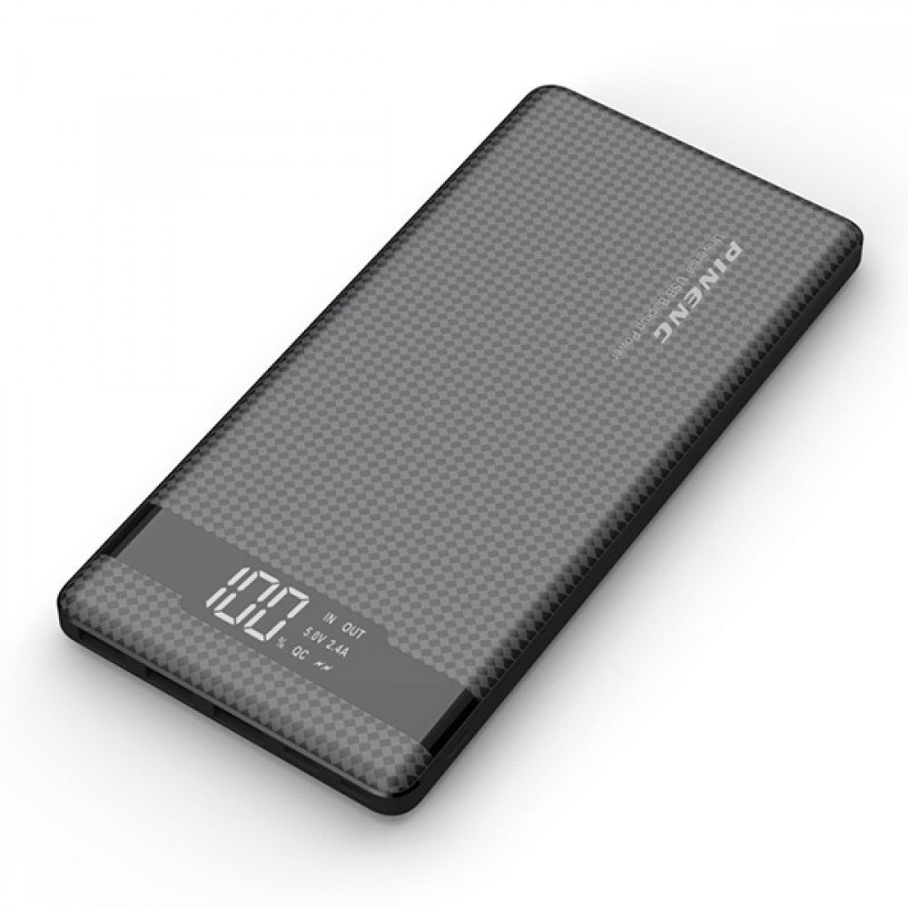 Bateria Extra Portátil Universal Power Bank Pineng QC 3.0 3 Usb - PN-962 - 20000mAh - Preto