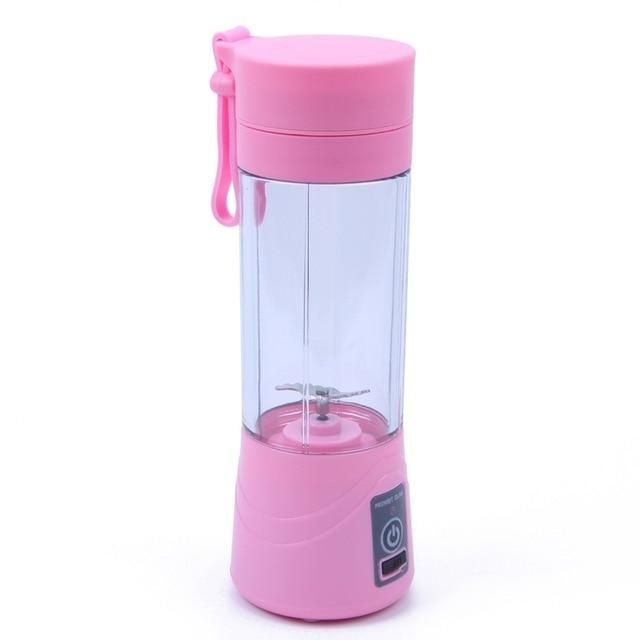 Mini Liquidificador Portátil 590mL com Carregamento USB, 700W, 110v, OSTER  2159234, Rosa