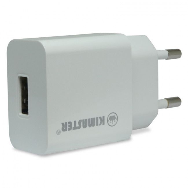 Adaptador de Tomada Usb Kimaster Universal TO-502 - Branco